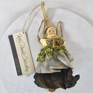 Kelly Paulk Collection Silvestri Angel Tassel Finial Christmas Ornament Demdaco